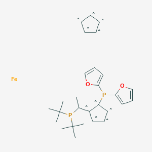 (R)-1-[(S)-2-[Di(2-furyl)phosphino]ferrocenyl]ethyldi-tertbutylphosphine