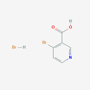 B2372916 4-Bromopyridine-3-carboxylic acid hydrobromide CAS No. 15366-62-8; 1794760-22-7