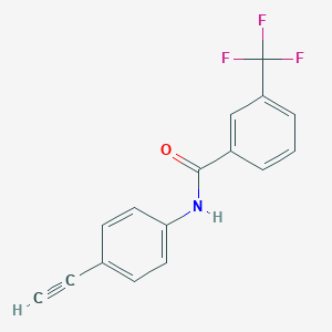 N-(4-ethynylphenyl)-3-(trifluoromethyl)benzamide