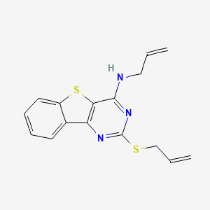N-allyl-2-(allylsulfanyl)[1]benzothieno[3,2-d]pyrimidin-4-amine
