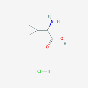 B2373060 2-Cyclopropyl-L-glycine CAS No. 1253789-79-5; 49606-99-7