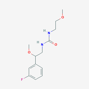 1-(2-(3-Fluorophenyl)-2-methoxyethyl)-3-(2-methoxyethyl)urea