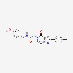 N-(4-methoxybenzyl)-2-[2-(4-methylphenyl)-4-oxopyrazolo[1,5-a]pyrazin-5(4H)-yl]acetamide