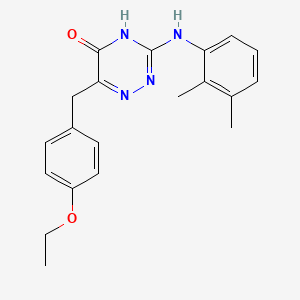 3-((2,3-dimethylphenyl)amino)-6-(4-ethoxybenzyl)-1,2,4-triazin-5(4H)-one