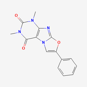 1,3-dimethyl-7-phenyloxazolo[2,3-f]purine-2,4(1H,3H)-dione