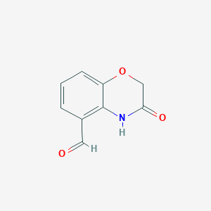 3-Oxo-4H-1,4-benzoxazine-5-carbaldehyde