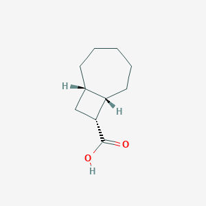 (1S,7S,8R)-Bicyclo[5.2.0]nonane-8-carboxylic acid