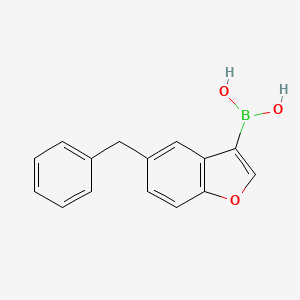 5-Benzylbenzofuran-3-ylboronic acid