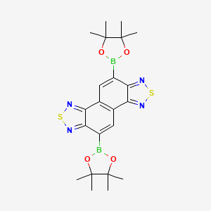 5,10-bis(4,4,5,5-tetramethyl-1,3,2-dioxaborolan-2-yl)-[2,1,3]benzothiadiazolo[5,4-e][2,1,3]benzothiadiazole