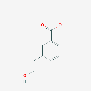 molecular formula C10H12O3 B2373918 Methyl 3-(2-hydroxyethyl)benzoate CAS No. 153599-45-2