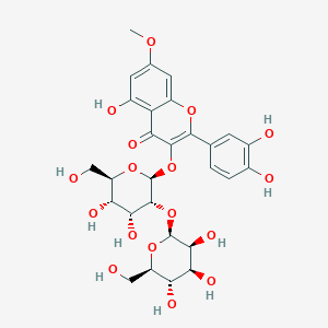 molecular formula C28H32O17 B237413 RH-Mpap CAS No. 137830-19-4