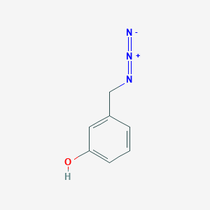 molecular formula C7H7N3O B2374208 3-(Azidomethyl)phenol CAS No. 1007587-60-1