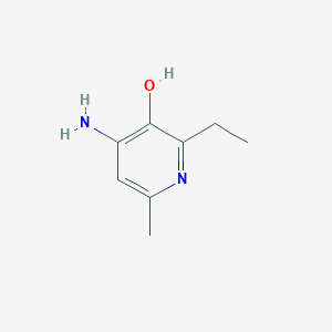 4-Amino-2-ethyl-6-methylpyridin-3-ol
