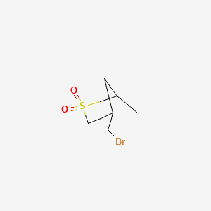 4-(Bromomethyl)-2lambda6-thiabicyclo[2.1.1]hexane 2,2-dioxide