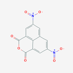 molecular formula C12H4N2O7 B023744 5,8-Dinitro-1H,3H-benzo[de]isochromene-1,3-dione CAS No. 3807-80-5