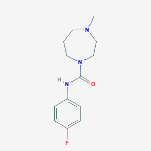 N-(4-Fluorophenyl)-4-methyl-1,4-diazepane-1-carboxamide