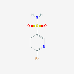 molecular formula C5H5BrN2O2S B2374666 6-Bromopyridine-3-sulfonamide CAS No. 263340-08-5