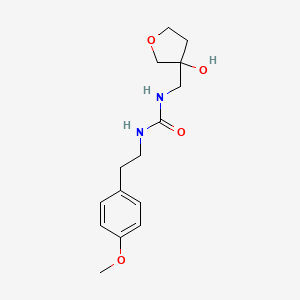 1-((3-Hydroxytetrahydrofuran-3-yl)methyl)-3-(4-methoxyphenethyl)urea