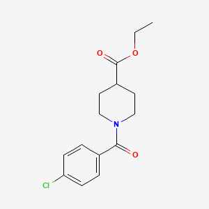 Ethyl 1-(4-chlorobenzoyl)piperidine-4-carboxylate