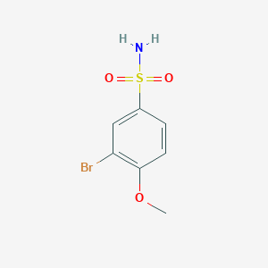 3-bromo-4-methoxybenzene-1-sulfonamide