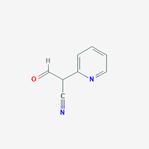molecular formula C8H6N2O B2375240 2-(2-Pyridyl)-3-oxopropanenitrile CAS No. 62591-21-3