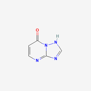 molecular formula C5H4N4O B2375263 [1,2,4]Triazolo[1,5-a]pyrimidin-7-ol CAS No. 31592-08-2