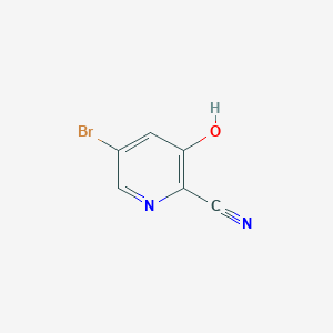 molecular formula C6H3BrN2O B2375409 5-Bromo-3-hydroxypicolinonitrile CAS No. 1160936-51-5