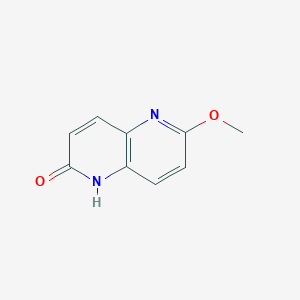 molecular formula C9H8N2O2 B2375549 6-methoxy-1,5-Naphthyridin-2(1H)-one CAS No. 27017-64-7