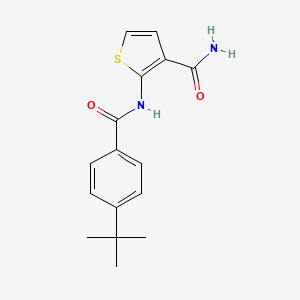 2-(4-(Tert-butyl)benzamido)thiophene-3-carboxamide