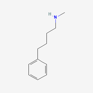 molecular formula C11H17N B2375624 1-(N-methylamino)-4-phenylbutane CAS No. 4265-99-0