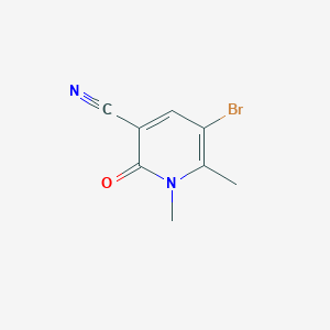 5-Bromo-1,6-dimethyl-2-oxo-1,2-dihydropyridine-3-carbonitrile