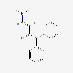 (3E)-4-(dimethylamino)-1,1-diphenylbut-3-en-2-one