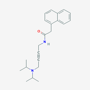 N-(4-(diisopropylamino)but-2-yn-1-yl)-2-(naphthalen-1-yl)acetamide