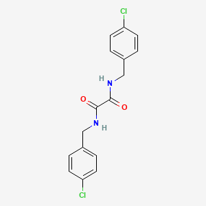 N,N'-bis[(4-chlorophenyl)methyl]oxamide