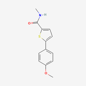5-(4-methoxyphenyl)-N-methyl-2-thiophenecarboxamide