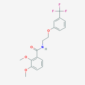 2,3-dimethoxy-N-(2-(3-(trifluoromethyl)phenoxy)ethyl)benzamide