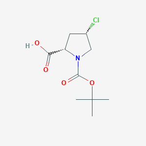 (2S,4S)-4-Chloro-pyrrolidine-1,2-dicarboxylic acid 1-tert-butyl ester