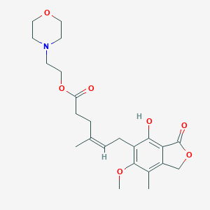 molecular formula C23H31NO7 B023759 (4Z)-Mycophenolate Mofetil (EP Impurity C) CAS No. 1076198-64-5