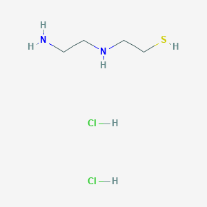 2-(2-Aminoethylamino)ethanethiol;dihydrochloride