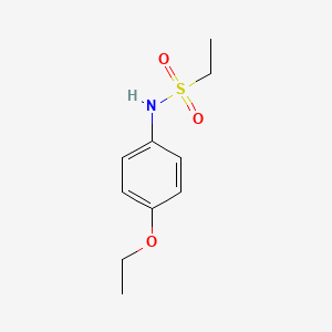 molecular formula C10H15NO3S B2376059 N-(4-ethoxyphenyl)ethanesulfonamide CAS No. 57616-19-0