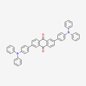 2,6-Bis[4-(diphenylamino)phenyl]-9,10-anthraquinone