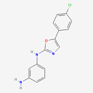 molecular formula C15H12ClN3O B2376485 SIRT7 inhibitor 97491 