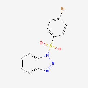 1-(4-Bromophenyl)sulfonylbenzotriazole