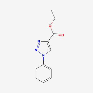 molecular formula C11H11N3O2 B2376512 1-苯基-1H-1,2,3-三唑-4-羧酸乙酯 CAS No. 4915-97-3