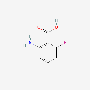 B2376636 2-Amino-6-fluorobenzoic acid CAS No. 434-76-4; 5680-80-8