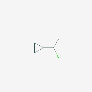 molecular formula C5H9Cl B2376640 (1-Chloroethyl)cyclopropane CAS No. 10523-77-0; 10524-06-8