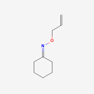 molecular formula C9H15NO B2376735 N-(prop-2-en-1-yloxy)cyclohexanimine CAS No. 53561-17-4