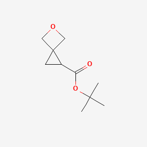 molecular formula C10H16O3 B2376811 Tert-butyl 5-oxaspiro[2.3]hexane-2-carboxylate CAS No. 2408959-04-4