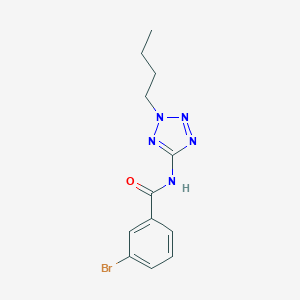 3-bromo-N-(2-butyl-2H-tetrazol-5-yl)benzamide