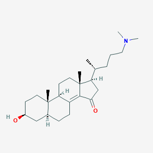 3-Hydroxy-24-dimethylaminochol-8(14)-en-15-one